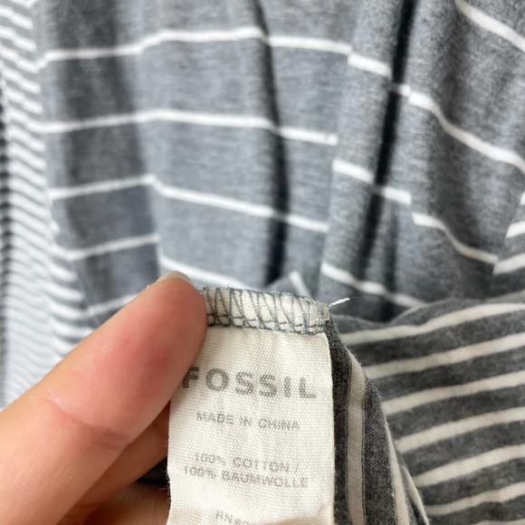 Fossil Gray Striped Tank - Picture 3 of 4